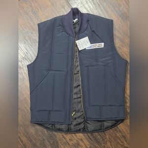 Navy Blue Insulated Men's Vest